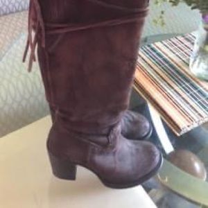 FreeBird Brock size 6 over-the-knee boots - genuine leather true to size